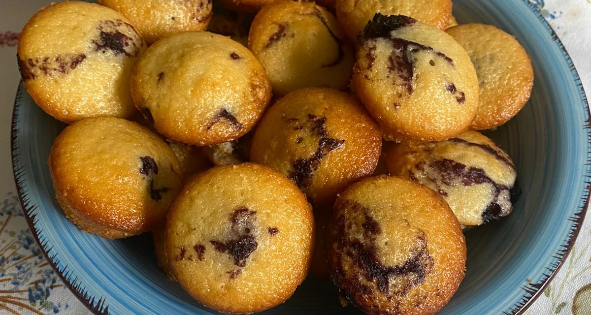 Heidelbeeren-Mini-Muffins